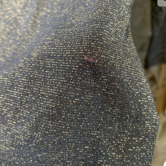 New Deletta womens metallic blouse small - Picture 6 of 6